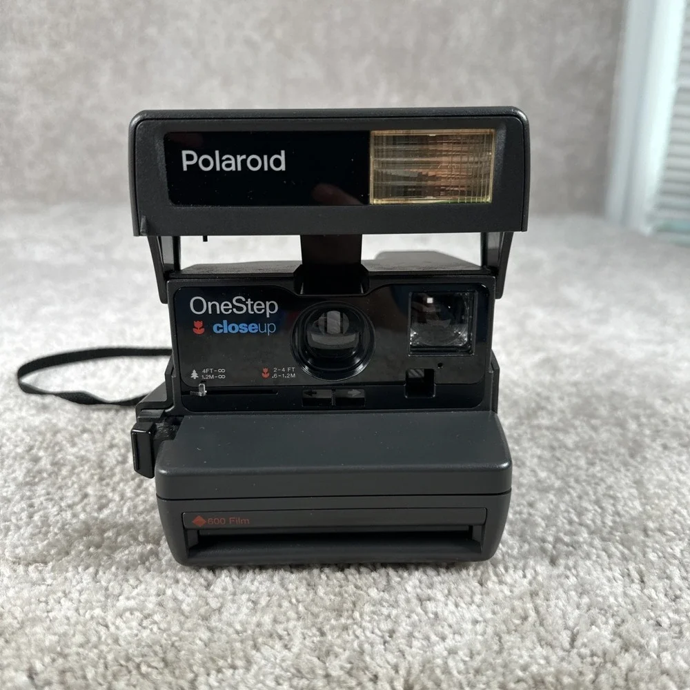 Vintage Polaroid One Step‎ Close Up 600 Instant Film Camera - *Untested*